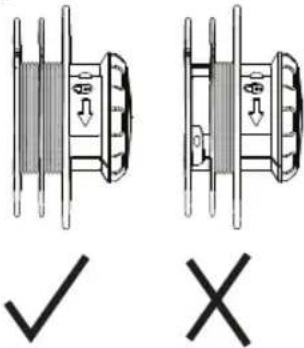 DEWALT DCST925 - Replacing the Cutting Line (Fig. A, O-R) - 3
