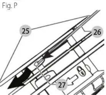 DEWALT DCST925 - Reemplazo de línea de corte (Fig. A, O–R) - 2
