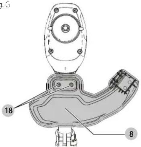 DEWALT DCST925 - Ensamble del poste - 1