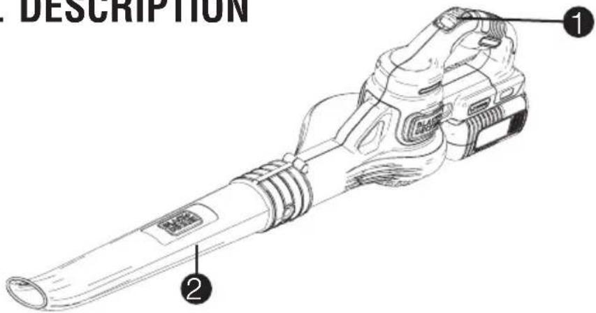 BLACK & DECKER LSW40 - FUNCTIONAL DESCRIPTION - 1
