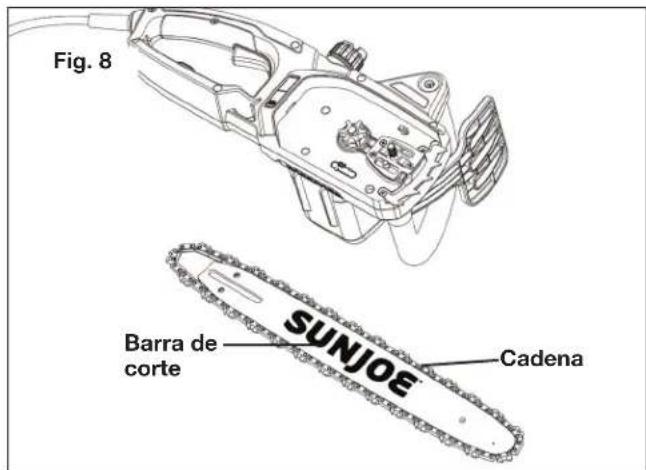 Sun Joe SWJ599E - Reemplazo de la barra-guía y cadena - 1
