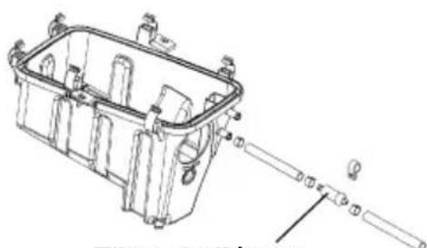 POLARIS Sportsman 500 EFI (2009) - Filtre / flexible de l'évent - 2