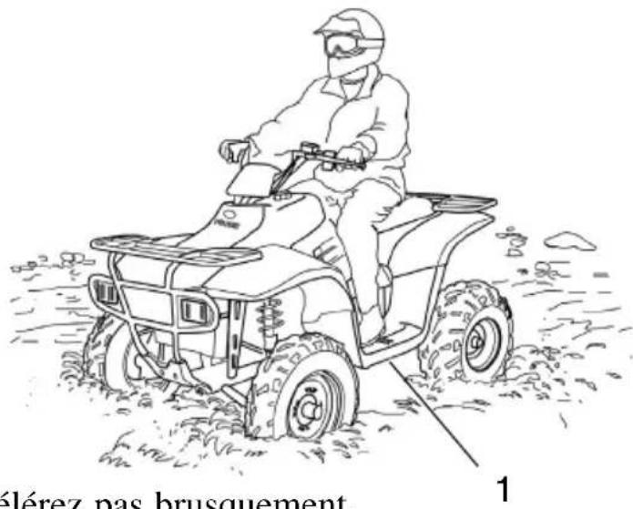 POLARIS Trail Boss Quadricycle (2006) - Conduite dans l'eau - 1