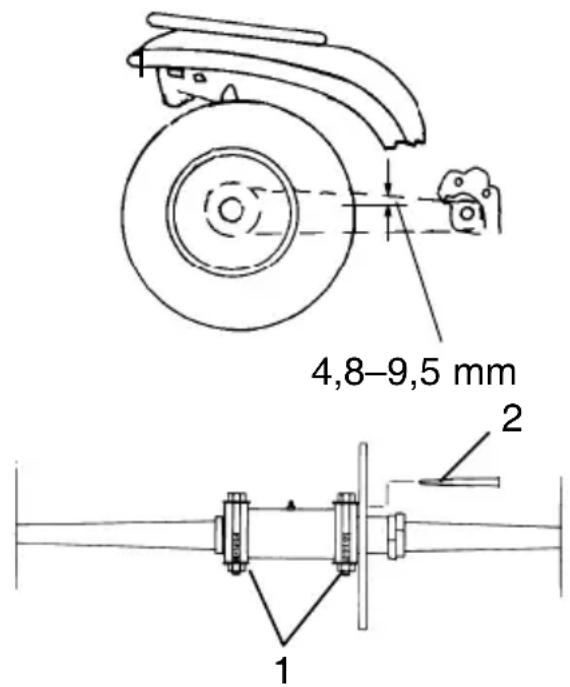 POLARIS Trail Boss Quadricycle (2006) - Mou de la chaîne d'entraînement arrière - 1