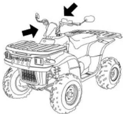 POLARIS Trail Boss Quadricycle (2006) - Ressorts arrière - 2