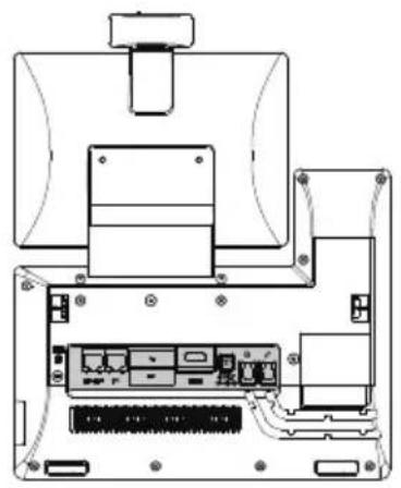 Yealink VP59Zoom - Conéctelo a la red como se muestra a continuación: - 1