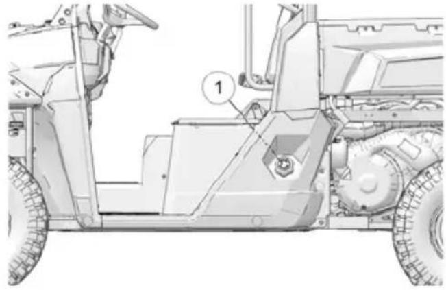 POLARIS PRO XD 4000G AWD (2021) - BOUCHON DU RÉSERVOIR DE CARBURANT - 1