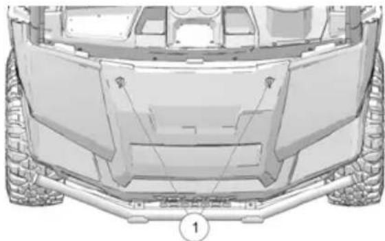 POLARIS PRO XD 4000G AWD (2021) - LOQUETS DE CAPOT - 1