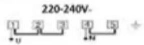 INDESIT IS67V8CHWE - Elektros prijungimas - 1