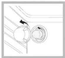 INDESIT IS67V8CHWE - REMPLACER L'AMPOULE - 1