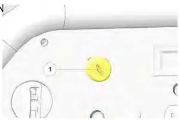 POLARIS P6500 (2020) - IGNITION KEY SWITCH - 1