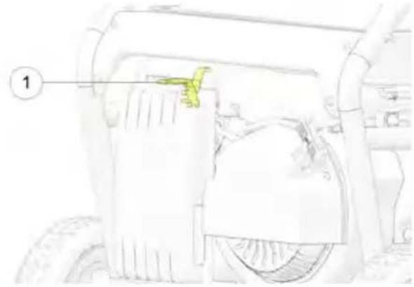 POLARIS P6500 (2020) - LEVIER DU VOLET DE DÉPART - 1