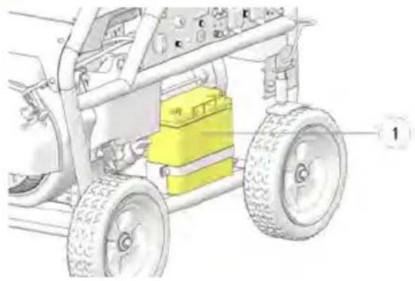 POLARIS P6500 (2020) - RETRAIT DE LA BATTERIE - 1