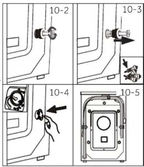 HAIER HW90B14939S8 - Dismantle the transportation bolts - 1