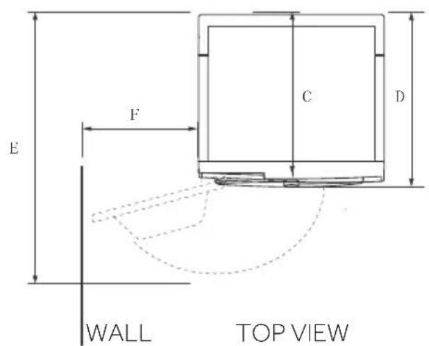 HAIER HW90B14939S8 - Product dimensions - 2