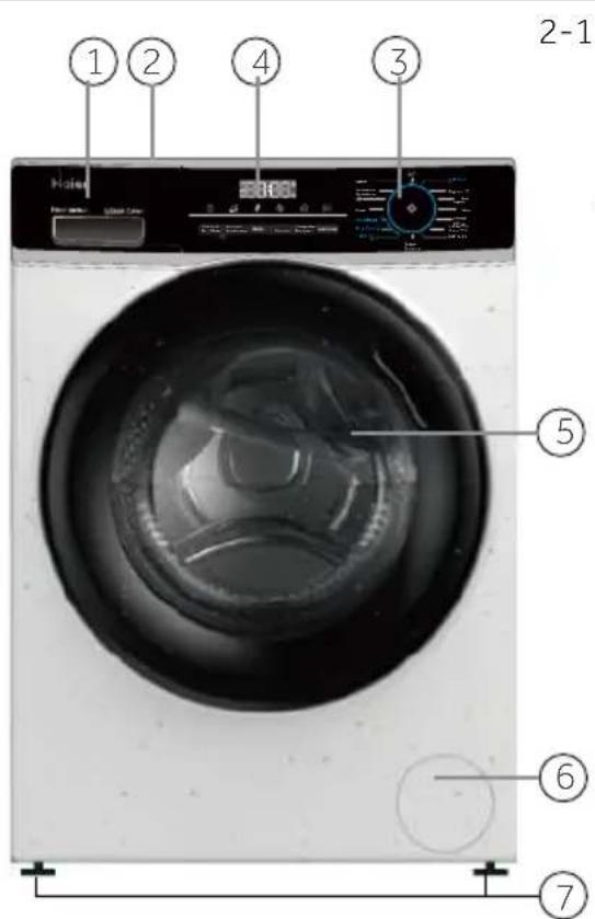 HAIER HW90B14939S8 - Afbeelding van het apparatus - 1