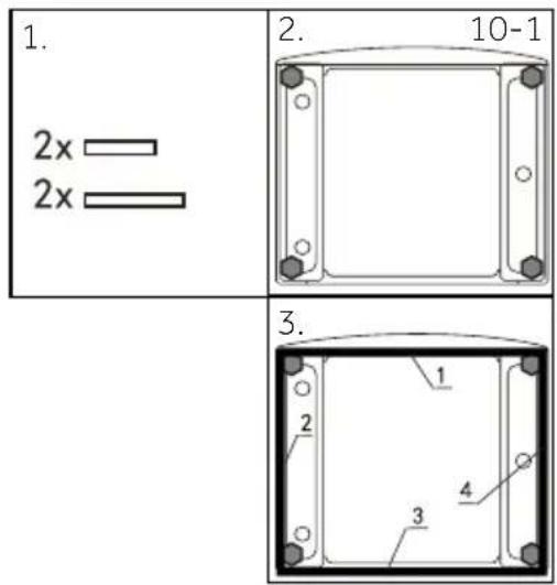 HAIER HW90B14939S8 - OPTIONAL: Install noise reduction pads - 1