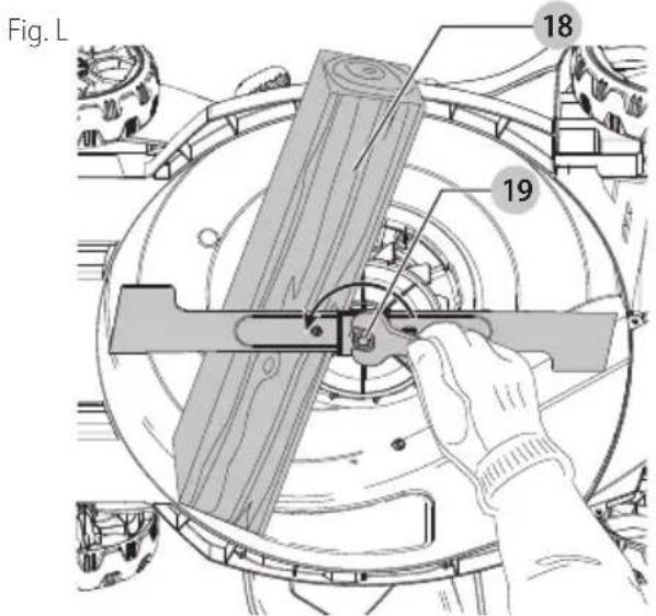 BLACK & DECKER BEMW213 - Retirer et installer la lame (Fig. L, M) - 1