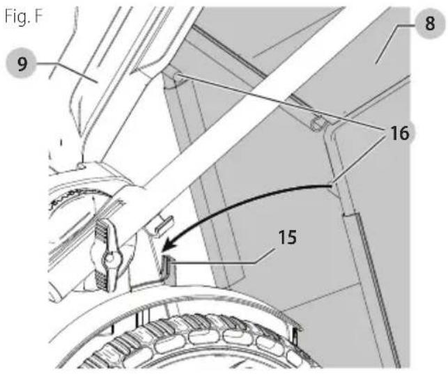 BLACK & DECKER BEMW213 - Bagging (Fig. F) - 1