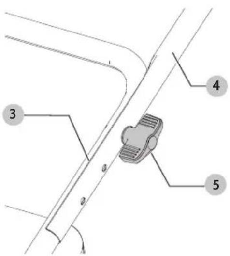 BLACK & DECKER BEMW213 - Attaching/Adjusting Upper Handle (Fig. A, D) - 1