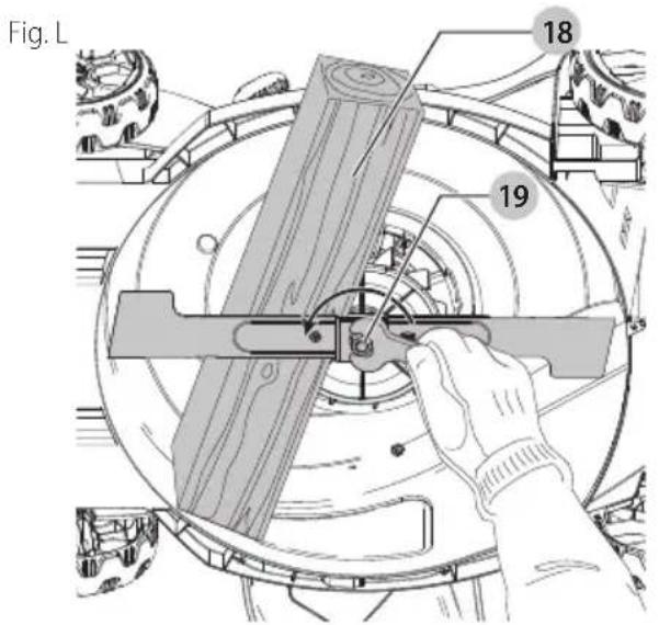BLACK & DECKER BEMW213 - Removing and Installing Blade (Fig. L, M) - 1