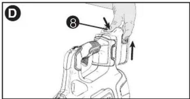 BLACK & DECKER LSW60 - INSTALLING / REMOVING BATTERY PACK - 2