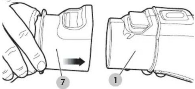 BLACK & DECKER BEBL7000 - Fixer le tube flexible à la tête de pompe (Fig. F, Q) - 1