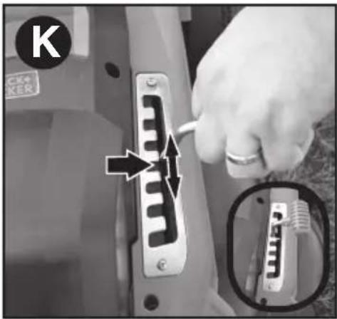 BLACK & DECKER MM2000 - RÉGLAGE DE LA HAUTEUR DE LA POIGNÉE (FIGURE J) - 2