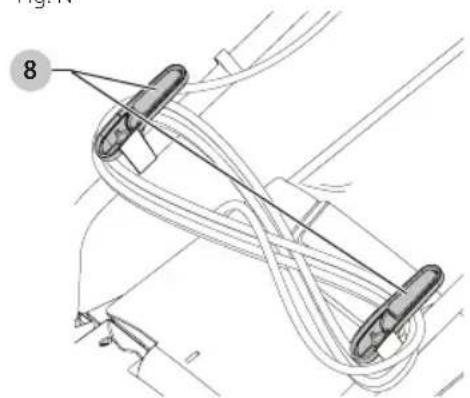 BLACK & DECKER BEMW472ES - Entreposage du fil (Fig. N) - 1