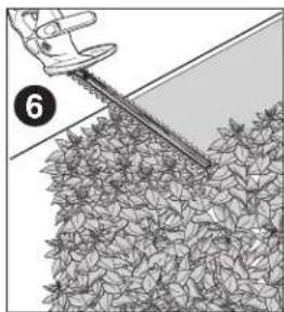 BLACK & DECKER LHT2436 - TRIMMING INSTRUCTIONS - 4
