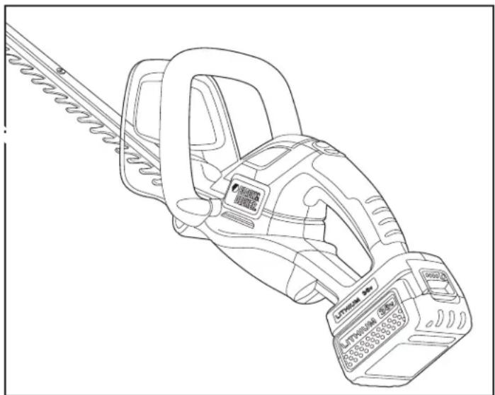 BLACK & DECKER LHT2436 - 1