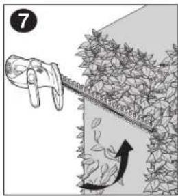 BLACK & DECKER LHT2436 - TRIMMING INSTRUCTIONS - 5