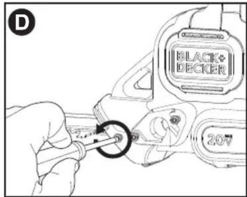 BLACK & DECKER LHT321 - Para ensamblar el cortasetos: - 1