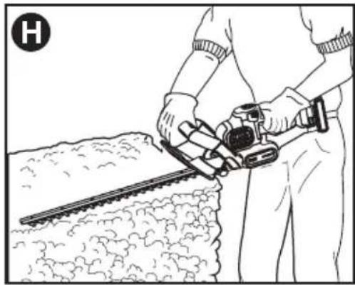 BLACK & DECKER LHT321 - MÉTHODE DE COUPE - 1