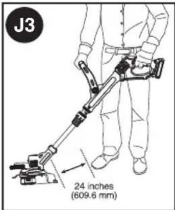 BLACK & DECKER LST522 - FONCTIONNEMENT DU TAILLE-BORDURES - 4