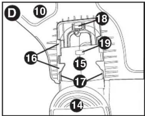 BLACK & DECKER LST522 - INSTALLING THE GUARD - 1