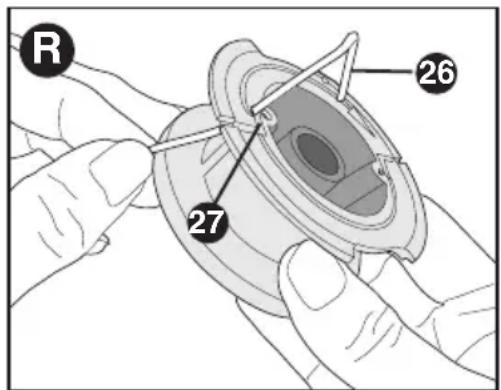 BLACK & DECKER LST522 - ENROLLADO DEL CARRETE CON CUERDA A GRANEL (UTILICE SOLO CUERDA REDONDA DE 1,65 MM (0,065 PULGADA) DE DIAMETRO) - 1