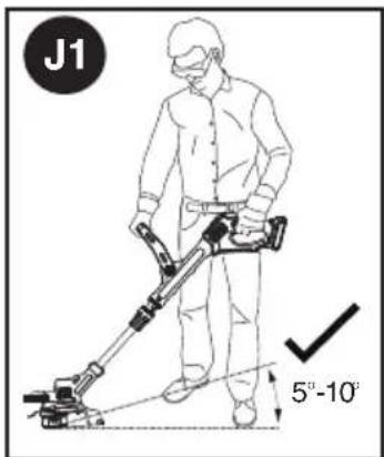 BLACK & DECKER LST522 - ENCENDIDO Y APAGADO - 2