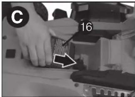 BLACK & DECKER CM2043 - POSE DU BLOC-PILES : - 2