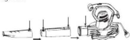 BLACK & DECKER BV2900 - Tube assembly - 1