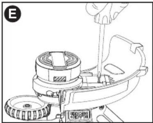 BLACK & DECKER LSTE525 - POSE DU PARE-MAIN - 2