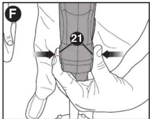 BLACK & DECKER LSTE525 - COLOCACIÓN DEL MANGO AUXILIAR - 1