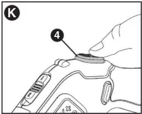 BLACK & DECKER LSTE525 - EASYFEED™ BUTTON - 1