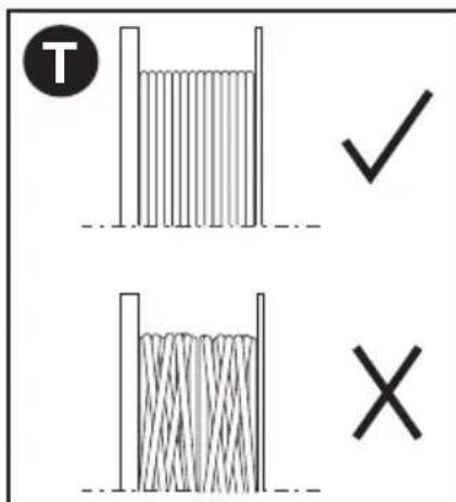 BLACK & DECKER LST140C - TO INSTALL BULK LINE, FOLLOW THE STEPS BELOW: - 3