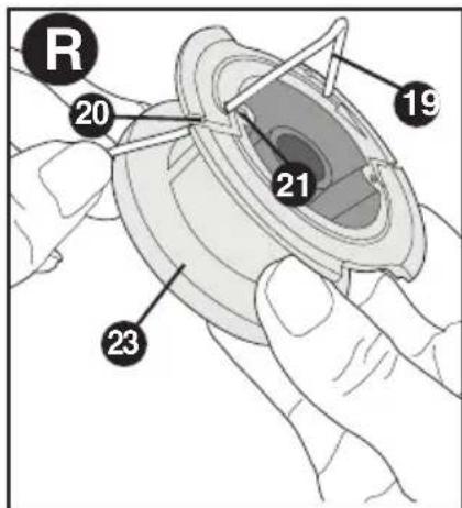 BLACK & DECKER LST140C - TO INSTALL BULK LINE, FOLLOW THE STEPS BELOW: - 1