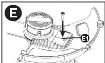BLACK & DECKER LST140C - INSTALACIÓN DEL PROTECTOR (FIGURAS D Y E) - 2
