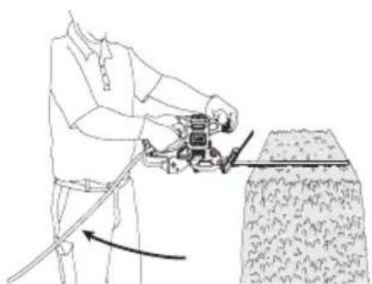BLACK & DECKER BEHTS125 - Méthode de coupe - 1
