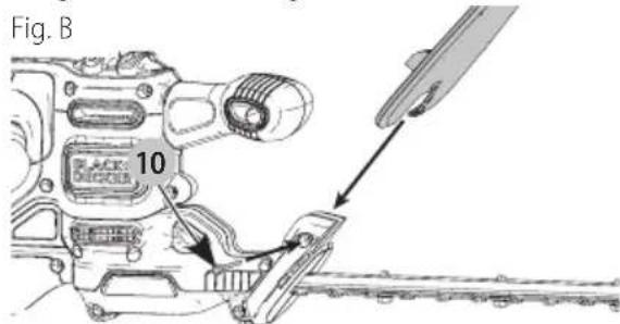 BLACK & DECKER BEHTS125 - Attaching Guard to trimmer - 1