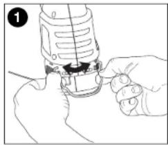 BLACK & DECKER ST7700 - ATTACHING THE GUARD AND EDGE GUIDE TO THE TRIMMER/EDGER - 1