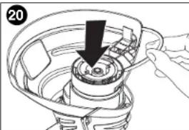 BLACK & DECKER ST7700 - UTILICE SOLAMENTE CUERDA DE MONOFILAMENTO DE NAILON DE 1,65 mm (0,065 pulg.) DE DIÁMETRO. - 4